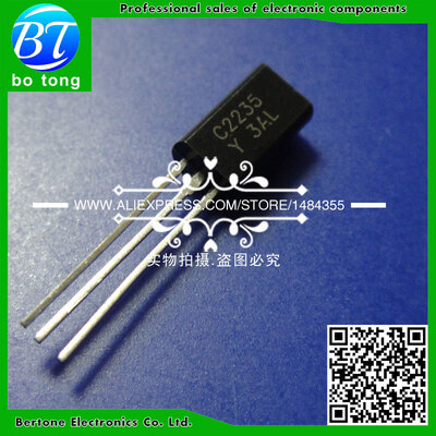 Free shipping 2SC2235 C2235 NPN Transistor TO-92L 800mA 120V 0.8A Triode Transistor Low Power Transistor 200pcs/bag
Free shipping 2SC2235 C2235 NPN Transistor TO-92L 800mA 120V 0.8A Triode Transistor Low Power Transistor 200pcs/bag