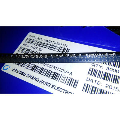 Free shipping MMBT5551 2N5551 Marking G1 SOT-23 NPN 3000pcs/lot 160V 600mA SMD Triode Transistor green product MMBT551LT1G
Free shipping MMBT5551 2N5551 Marking G1 SOT-23 NPN 3000pcs/lot 160V 600mA SMD Triode Transistor green product MMBT551LT1G