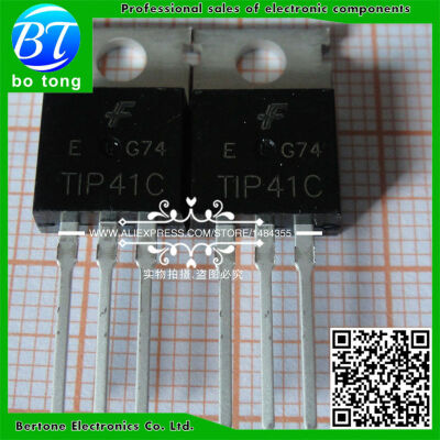 Free Shipping 50Pair ( 50pcs TIP42C + 50pcs TIP41C ) PNP TO-220 Transistor new original
Free Shipping 50Pair ( 50pcs TIP42C + 50pcs TIP41C ) PNP TO-220 Transistor new original
