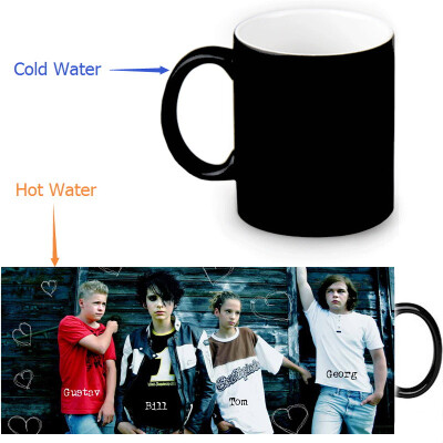 Tokio Hotel 350ml12oz Heat Reveal Mug Color Change Coffee Cup Sensitive Morphing Mugs Magic Mug Milk Tea Cups
Tokio Hotel 350ml12oz Heat Reveal Mug Color Change Coffee Cup Sensitive Morphing Mugs Magic Mug Milk Tea Cups