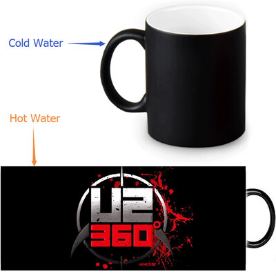 U2 Rock Band 350ml12oz Heat Reveal Mug Color Change Coffee Cup Sensitive Morphing Mugs Magic Mug Milk Tea Cups
U2 Rock Band 350ml12oz Heat Reveal Mug Color Change Coffee Cup Sensitive Morphing Mugs Magic Mug Milk Tea Cups