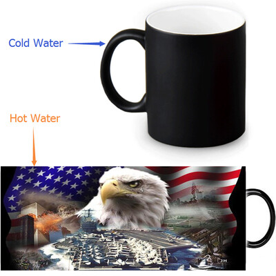 US Flag And Bald Eagle 350ml/12oz Heat Reveal Mug Color Change Coffee Cup Sensitive Morphing Mugs Magic Mug Milk Tea Cups
US Flag And Bald Eagle 350ml/12oz Heat Reveal Mug Color Change Coffee Cup Sensitive Morphing Mugs Magic Mug Milk Tea Cups