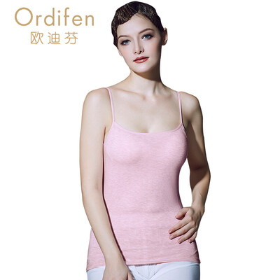 Ou Difen ladies camisole uniform cup bottoming vest can be worn outside XV6503 light pink
Ou Difen ladies camisole uniform cup bottoming vest can be worn outside XV6503 light pink