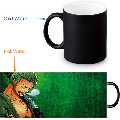 One Piece Zoro 350ml / 12oz Heat Reveal Mug Color Change Чашка кофе Чувствительные морфинговые кружки Волшебная чашка для чайных чашек
One Piece Zoro 350ml / 12oz Heat Reveal Mug Color Change Чашка кофе Чувствительные морфинговые кружки Волшебная чашка для чайных чашек