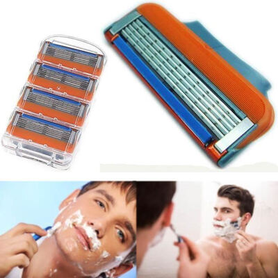 4pcslot Men Face 5-Layer Sharp Hair Beard Shaving Blades for Razor Stainless Steel Shaving Razor Blades
4pcslot Men Face 5-Layer Sharp Hair Beard Shaving Blades for Razor Stainless Steel Shaving Razor Blades
