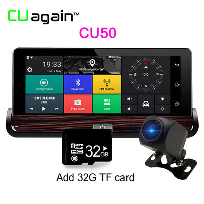 CU50 DVR 7 "Touch Android Car Camera 3G WIFI Зеркало заднего вида DVR GPS Автомобильный видеорегистратор Dash Camera FHD 1080P Dual Lens
CU50 DVR 7 "Touch Android Car Camera 3G WIFI Зеркало заднего вида DVR GPS Автомобильный видеорегистратор Dash Camera FHD 1080P Dual Lens