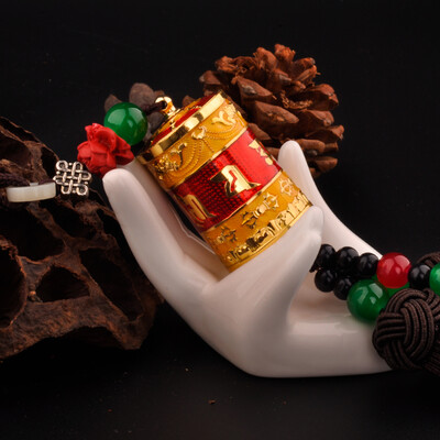 Snowland impression car pendant car accessories Detian Buddhist alloy prayer wheel rearview mirror prayer wheel pendant
Snowland impression car pendant car accessories Detian Buddhist alloy prayer wheel rearview mirror prayer wheel pendant