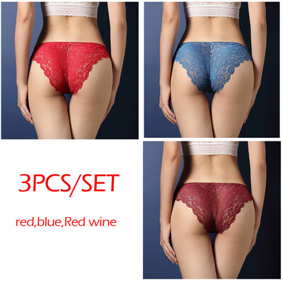 Lace Hollow Low-Rise Panties For Women Brief Sexy Ultra-thin Underwear Girl Seamless Breathable Panties
Lace Hollow Low-Rise Panties For Women Brief Sexy Ultra-thin Underwear Girl Seamless Breathable Panties