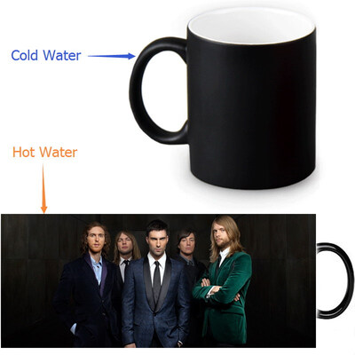 Maroon 5 350ml12oz Heat Reveal Mug Color Change Coffee Cup Sensitive Morphing Mugs Magic Mug Milk Tea Cups
Maroon 5 350ml12oz Heat Reveal Mug Color Change Coffee Cup Sensitive Morphing Mugs Magic Mug Milk Tea Cups