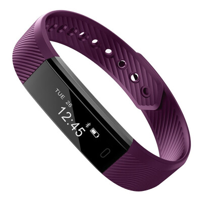 

ID115 Smart Bracelet Fitness Tracker Step Counter Activity Monitor Band Вибрация Браслет