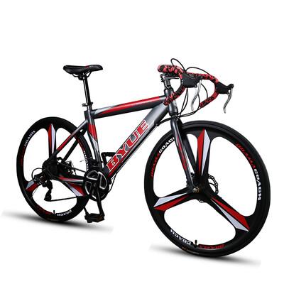BYUEBIKE bends road race bicycle dual disc brake for men&women cycling
BYUEBIKE bends road race bicycle dual disc brake for men&women cycling
