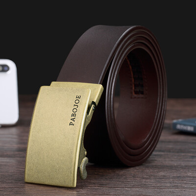 Paibao pabojoe mens belt mens leather belt automatic buckle retro metal fashion old belt PBJ1313 gold
Paibao pabojoe mens belt mens leather belt automatic buckle retro metal fashion old belt PBJ1313 gold