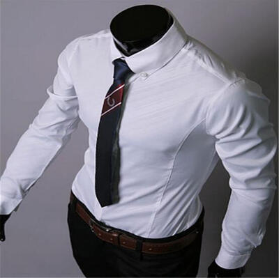 Men Shirt British Style Business Long-Sleeve Male Slim fit Casual Shirts Mens Clothing White Black wine Shirts men
Men Shirt British Style Business Long-Sleeve Male Slim fit Casual Shirts Mens Clothing White Black wine Shirts men
