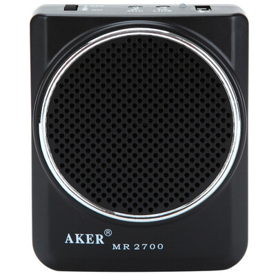 Урок любви (AKER) MR2700 пчелиный громкоговоритель громкоговоритель портативный учебный гид талия звук (черный)
Урок любви (AKER) MR2700 пчелиный громкоговоритель громкоговоритель портативный учебный гид талия звук (черный)