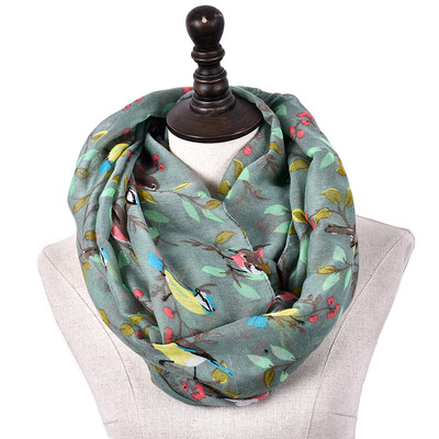 Infinity Scarf Women New Fashion Winter Cute Birds Print Ring Scarfs Animal Loop 2018 Plus Size
Infinity Scarf Women New Fashion Winter Cute Birds Print Ring Scarfs Animal Loop 2018 Plus Size