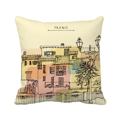 Colorful City France Painting Square Throw Pillow Insert Cushion Cover Home Sofa Decor Gift
Colorful City France Painting Square Throw Pillow Insert Cushion Cover Home Sofa Decor Gift