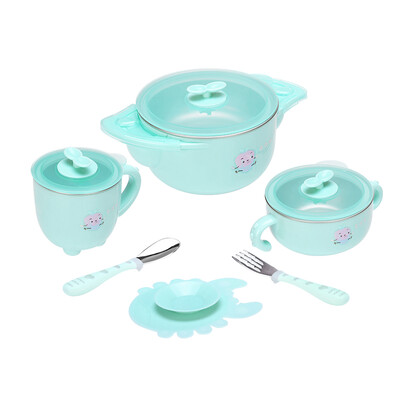 Small potato childrens tableware baby bowl stainless steel insulation bowl baby newborn food supplement bowl shatter-resistant suction cup bowl baby spoon set
Small potato childrens tableware baby bowl stainless steel insulation bowl baby newborn food supplement bowl shatter-resistant suction cup bowl baby spoon set