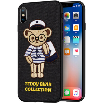 Teddy Collection Apple iPhoneX Mobile Shell Apple 10 Cover Creative 3D Three-dimensional Embroidery All-in-one Silicone Soft shell Teddy Sailor
Teddy Collection Apple iPhoneX Mobile Shell Apple 10 Cover Creative 3D Three-dimensional Embroidery All-in-one Silicone Soft shell Teddy Sailor