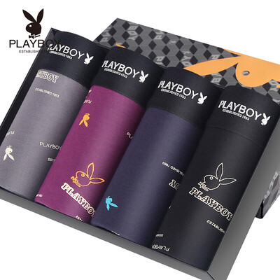 Playboy Panties Mens Boxer Mens Underwear Ice Silk Sexy Breathable u Convex Waist Elastic Mens Corner Shorts Head 4 Pack 5596b Multicolor
Playboy Panties Mens Boxer Mens Underwear Ice Silk Sexy Breathable u Convex Waist Elastic Mens Corner Shorts Head 4 Pack 5596b Multicolor
