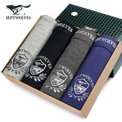 Seven wolves mens underwear panties mens boxers mid-waist blue fine viscose ice silk breathable boxer shorts four-corners head 4 loaded classic
Seven wolves mens underwear panties mens boxers mid-waist blue fine viscose ice silk breathable boxer shorts four-corners head 4 loaded classic