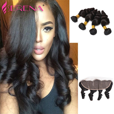 Peruvian Loose Wave With Frontal 4 Bundles With Closure 4x13 Lace Frontal Closure With Bundles Peruvian Virgin Hair Body Wave Wate
Peruvian Loose Wave With Frontal 4 Bundles With Closure 4x13 Lace Frontal Closure With Bundles Peruvian Virgin Hair Body Wave Wate