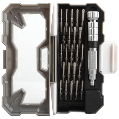 Jimmy home JM-JA123B 23-in-1 precision screwdriver set screwdriver for Apple mobile phone tablet clock glasses notebook digital repair
Jimmy home JM-JA123B 23-in-1 precision screwdriver set screwdriver for Apple mobile phone tablet clock glasses notebook digital repair