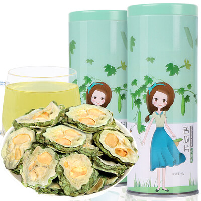 Huajian Tea Herbal Tea Bitter Melon Tea Горькая дынная таблетка Горькая дыня Сухая 80г (40 г * 2 банок) Может быть использована с чаем Жасминовый чай из ячменя
Huajian Tea Herbal Tea Bitter Melon Tea Горькая дынная таблетка Горькая дыня Сухая 80г (40 г * 2 банок) Может быть использована с чаем Жасминовый чай из ячменя