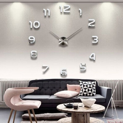 3D Wall Clock Frameless Modern Mirror Metal Large Wall Stickers Clocks Wall Watches Room Home Decorations
3D Wall Clock Frameless Modern Mirror Metal Large Wall Stickers Clocks Wall Watches Room Home Decorations