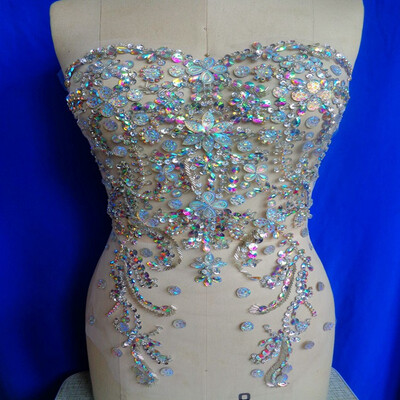 Hand made crystals trim patches clear AB colour sew on Rhinestones applique 4832cm for top dress skirt DIY accessory
Hand made crystals trim patches clear AB colour sew on Rhinestones applique 4832cm for top dress skirt DIY accessory