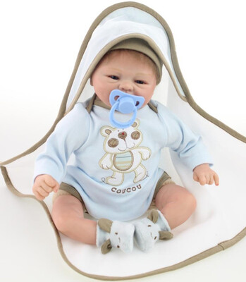 Baby gifts 18Inches 45CM Lifelike Real Soft Silicone Baby Reborn Doll Girls Boys Lovely Gifts 14 Newborn Babies Doll
Baby gifts 18Inches 45CM Lifelike Real Soft Silicone Baby Reborn Doll Girls Boys Lovely Gifts 14 Newborn Babies Doll