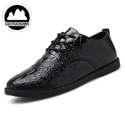 Mens casual fashion pointed lace-up flat leather business Leather shoes bullock British style Work shoes Suit shoes
Mens casual fashion pointed lace-up flat leather business Leather shoes bullock British style Work shoes Suit shoes