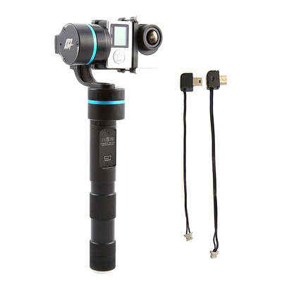 feiyu G4 кпк карданов подвес для gopro позволяет hero4 / 3 + / 3 и аналогичного размера спорта кэм с зарядки, кабель и вывода видео кабель (синий)
feiyu G4 кпк карданов подвес для gopro позволяет hero4 / 3 + / 3 и аналогичного размера спорта кэм с зарядки, кабель и вывода видео кабель (синий)