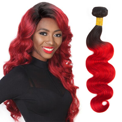 Candace Ombre Brazilian Hair 4 Bundles Body Wave T1B Red Two Tone Color Human Hair Extensions Free Shipping
Candace Ombre Brazilian Hair 4 Bundles Body Wave T1B Red Two Tone Color Human Hair Extensions Free Shipping