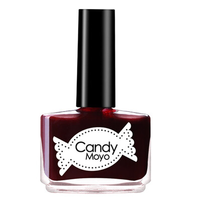 Candy (Candymoyo) water-based nail polish cranberry berries CMB04 (French raw materials fast drying is not easy to decolorize strippable can tear a dark red berries red car centisse color)
Candy (Candymoyo) water-based nail polish cranberry berries CMB04 (French raw materials fast drying is not easy to decolorize strippable can tear a dark red berries red car centisse color)