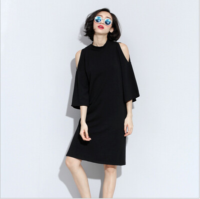 Lovaru ™ New European and American loose fifth sleeve strapless dress and long sections solid skirt autumn fashion women's
Lovaru ™ New European and American loose fifth sleeve strapless dress and long sections solid skirt autumn fashion women's