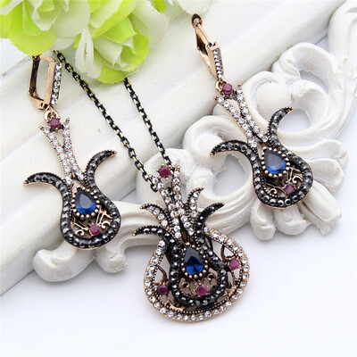 Vintage Turkish Women Tulip Flower Jewelry Sets Antique Gold Color Resin Earring Rhinestone Necklace Nigeria Bridal Jewelry Set
Vintage Turkish Women Tulip Flower Jewelry Sets Antique Gold Color Resin Earring Rhinestone Necklace Nigeria Bridal Jewelry Set