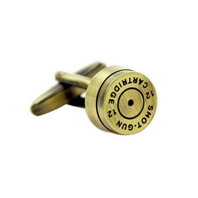 Yoursfs® Copper with Gold Plated Facial Shot-Gun Bullet Cufflink Men's Fashion Jewelry
Yoursfs® Copper with Gold Plated Facial Shot-Gun Bullet Cufflink Men's Fashion Jewelry