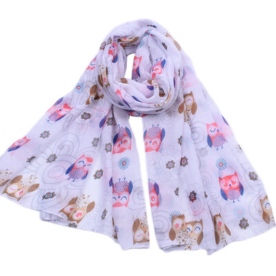 Jeouly 2018 new style owls long scarf Girl Dots Flowers women Scarves Soft Bohemia Vintage Animal shawl&wraps Stripes
Jeouly 2018 new style owls long scarf Girl Dots Flowers women Scarves Soft Bohemia Vintage Animal shawl&wraps Stripes