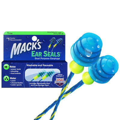 MACK&39S swimming ear plug with line anti-lost waterproof silicone earplugs 1 installed
MACK&39S swimming ear plug with line anti-lost waterproof silicone earplugs 1 installed