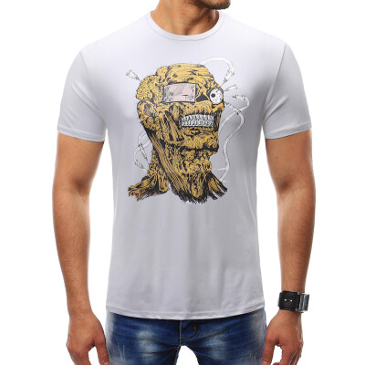 Male 2018 Summer Brand Short Sleeve Skull Novelty Print T Shirt O-Neck Slim Men T-Shirt Tops Fashion Mens Tee Shirt T Shirts
Male 2018 Summer Brand Short Sleeve Skull Novelty Print T Shirt O-Neck Slim Men T-Shirt Tops Fashion Mens Tee Shirt T Shirts