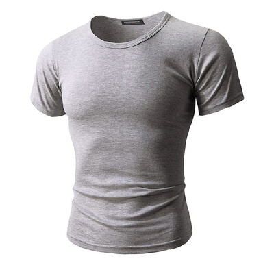 2018 Summer Mens Round Neck Loose Short Sleeve Korean Cotton Slim T-Shirt Sports Gentleman Top
2018 Summer Mens Round Neck Loose Short Sleeve Korean Cotton Slim T-Shirt Sports Gentleman Top