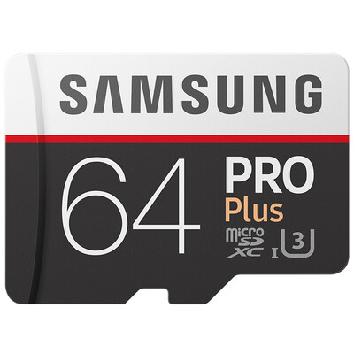 Samsung SAMSUNG 64GB reading speed 100Mbs UHS-1 support 4K HD TF Micro SD memory card black Plus Pro
Samsung SAMSUNG 64GB reading speed 100Mbs UHS-1 support 4K HD TF Micro SD memory card black Plus Pro