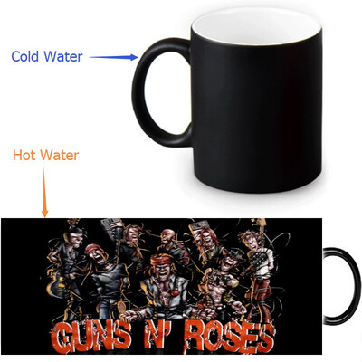 Guns and Rose 350ml/12oz Heat Reveal Mug Color Change Coffee Cup Sensitive Morphing Mugs Magic Mug Milk Tea Cups
Guns and Rose 350ml/12oz Heat Reveal Mug Color Change Coffee Cup Sensitive Morphing Mugs Magic Mug Milk Tea Cups