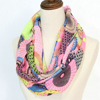 Guttavalli Women Nice Flower Print Ring Shawl Vintage Geometric Soft Loop Scarf Winter Chevron Warm Dots Feather Infinity Scarves
Guttavalli Women Nice Flower Print Ring Shawl Vintage Geometric Soft Loop Scarf Winter Chevron Warm Dots Feather Infinity Scarves
