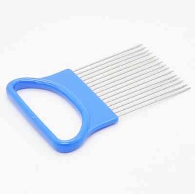 Cntomlv Kitchen Gadgets Handy Stainless Steel Onion Holder Tomato Slicer Vegetable Cutter Safety Cooking Tools
Cntomlv Kitchen Gadgets Handy Stainless Steel Onion Holder Tomato Slicer Vegetable Cutter Safety Cooking Tools