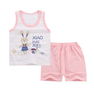 Summer Baby Clothing Set Cartoon Boys Girls Children Clothes Set Sport Infant Kid Suits Tracksuits Cotton Vest Pants
Summer Baby Clothing Set Cartoon Boys Girls Children Clothes Set Sport Infant Kid Suits Tracksuits Cotton Vest Pants