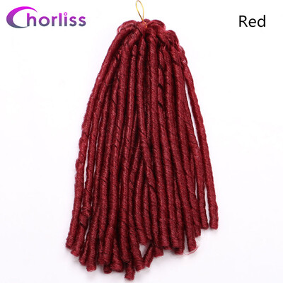 Chorliss 14" 30strandsPc Dreadlocks Ombre Synthetic Crochet Twist Braids Hair Extensions Low Temperature Fiber Soft Dread Hair
Chorliss 14" 30strandsPc Dreadlocks Ombre Synthetic Crochet Twist Braids Hair Extensions Low Temperature Fiber Soft Dread Hair