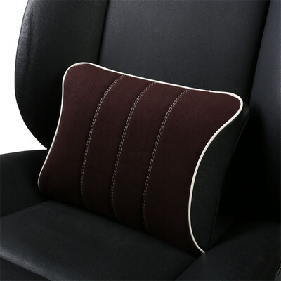 WRC Memory Cotton Suede Cellulite waist pillow car office back cushion waist lumbar pillow single black
WRC Memory Cotton Suede Cellulite waist pillow car office back cushion waist lumbar pillow single black