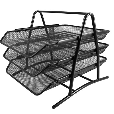 Deli) 9181 high-quality business three-tier metal file disk (seat) black 1 only installed
Deli) 9181 high-quality business three-tier metal file disk (seat) black 1 only installed