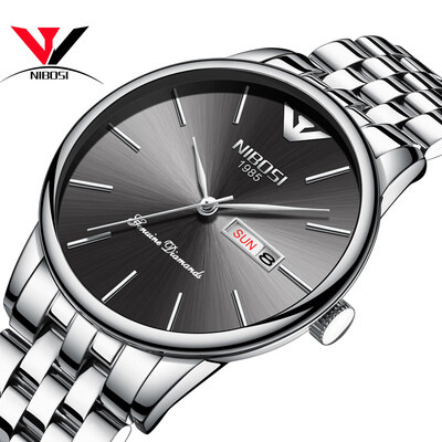 Saat NIBOSI Business Ultra Thin Mens Watches 2018 Top Brand Luxury Quartz Stainless Steel Watches Men Fashion Calendar Date Week
Saat NIBOSI Business Ultra Thin Mens Watches 2018 Top Brand Luxury Quartz Stainless Steel Watches Men Fashion Calendar Date Week